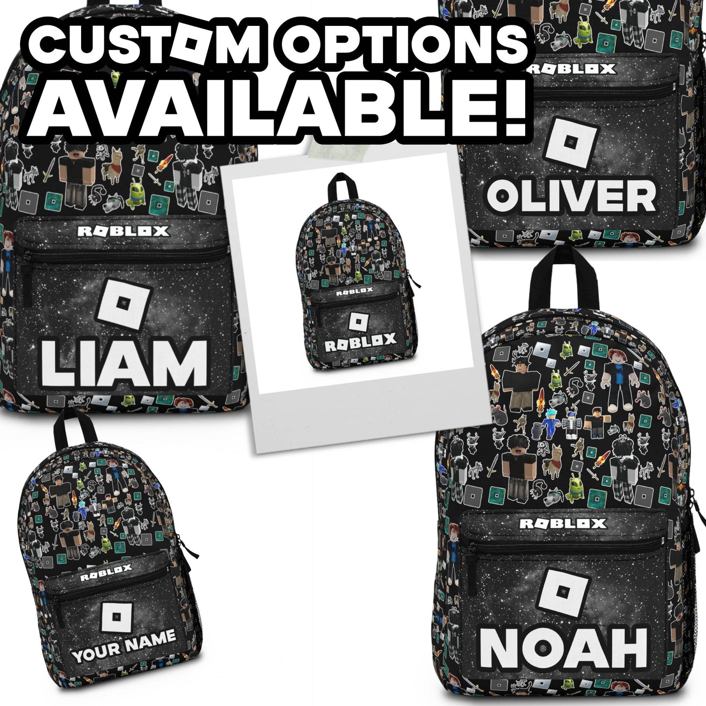 Custom Boys Roblox Backpack