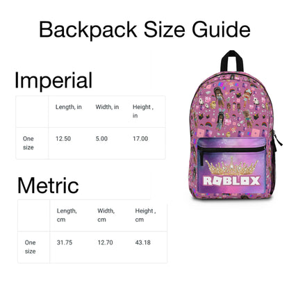 Roblox Girls Backpack v2